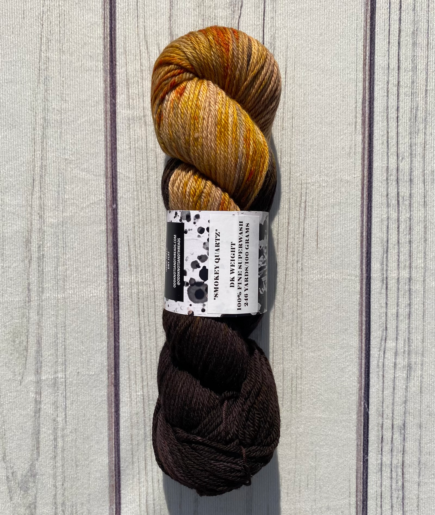 Smoky Quartz - Merino DK - Odd Knots + Threads