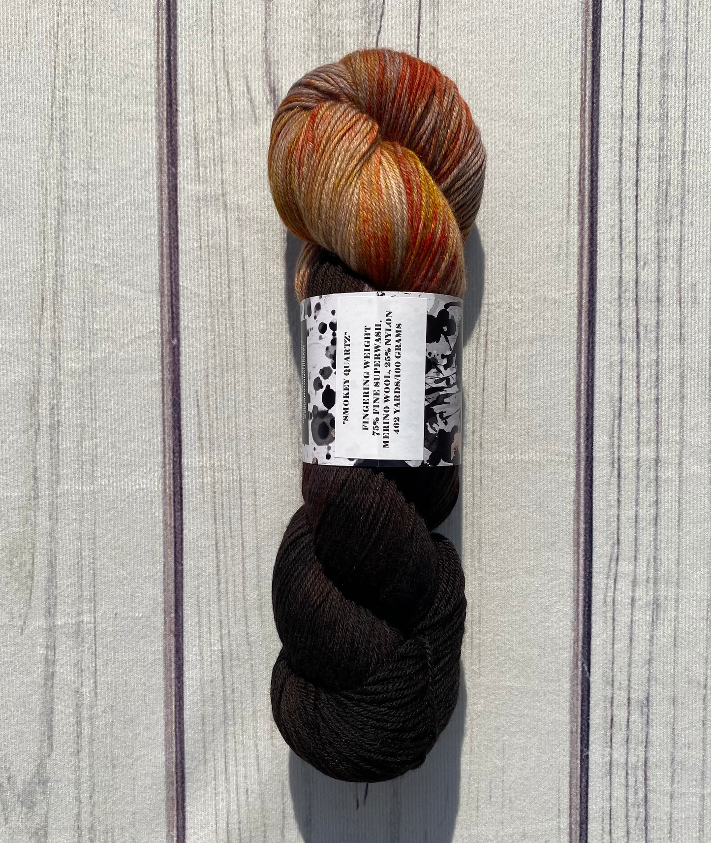 Smoky Quartz - Merino Fingering - Odd Knots + Threads